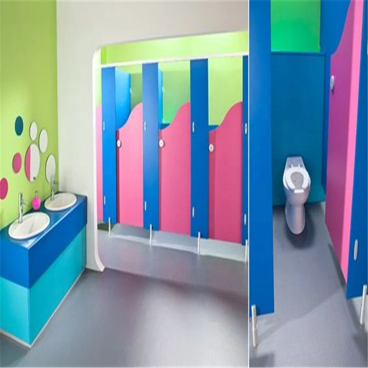 Brikley design waterproof customized solid hpl compact laminate board high-quality public toilet partition