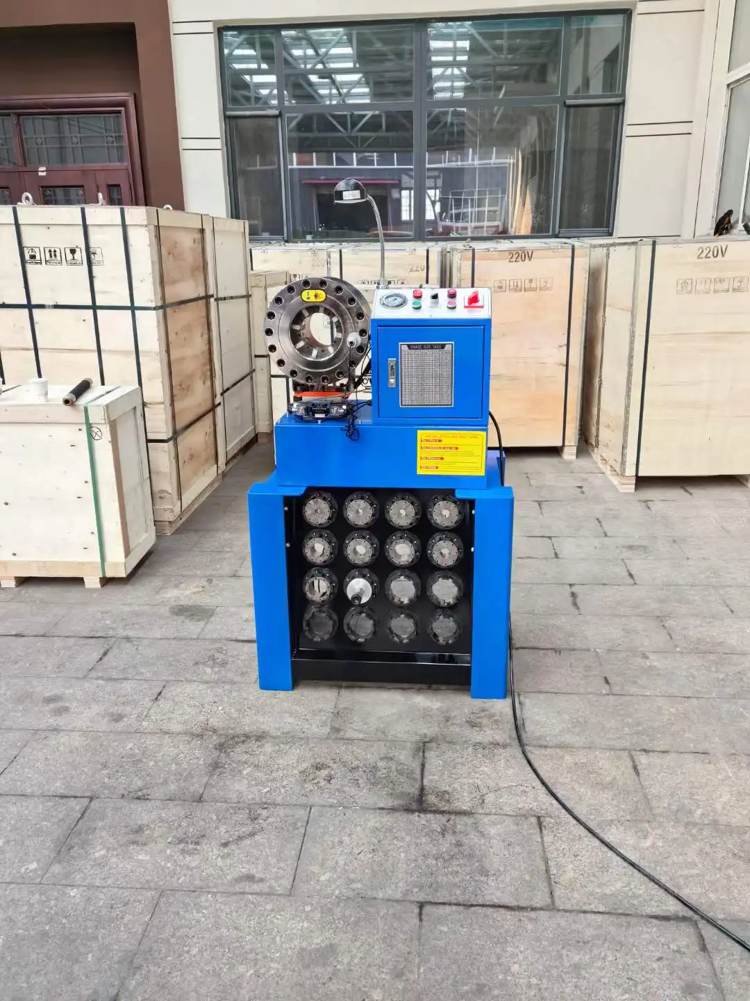 MEXICO retailer wanted high quality hydraulic hose crimping machine pressure hose crimper finn power model with lowest price
