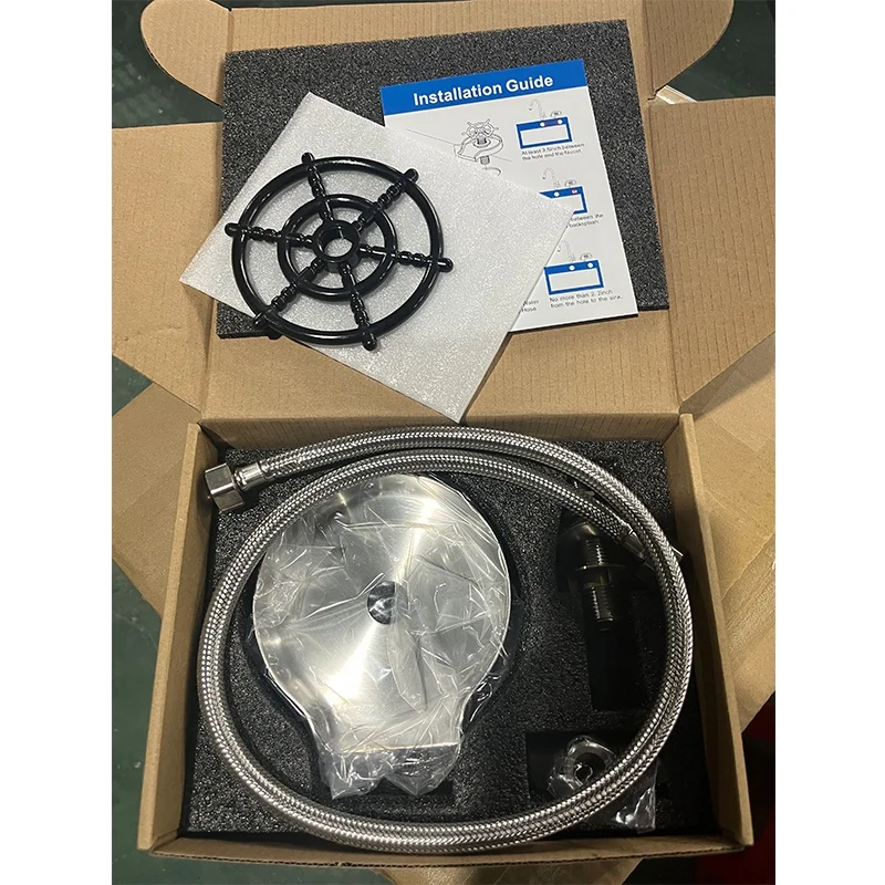 Upgrade Metal Glass Rinser Cup Washer for Kitchen Sink Attachment Matte Black Baby Bottle Automatic Cleaner Bar Accessories