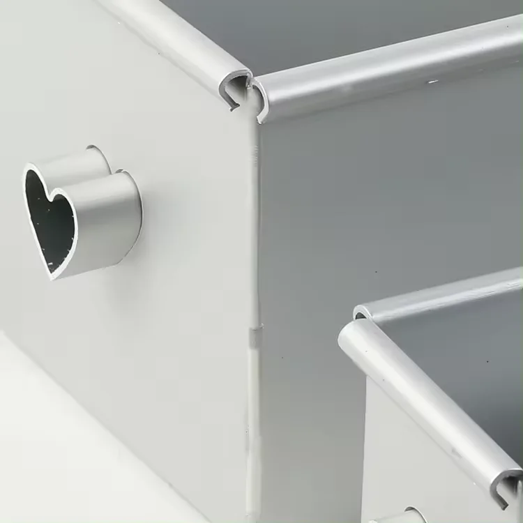 100g Aluminum Cookware Bakeware for Home Kitchen Bread Loaf Baking Pan Hollow Middle Sandwich Toast Bakery Baking Dishes Pans