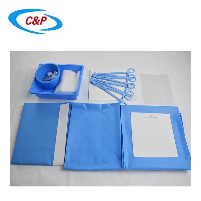 Best Selling Product Disposable Cataract Eye Surgery Drape Pack For Ophthalmology Surgery