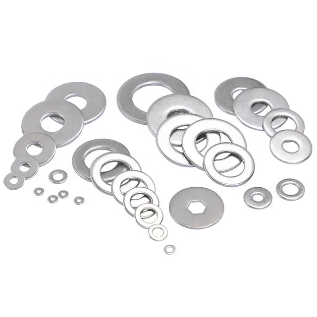 China Manufactures Wholesale Flat Washer 304 316 Stainless Steel DIN Washer