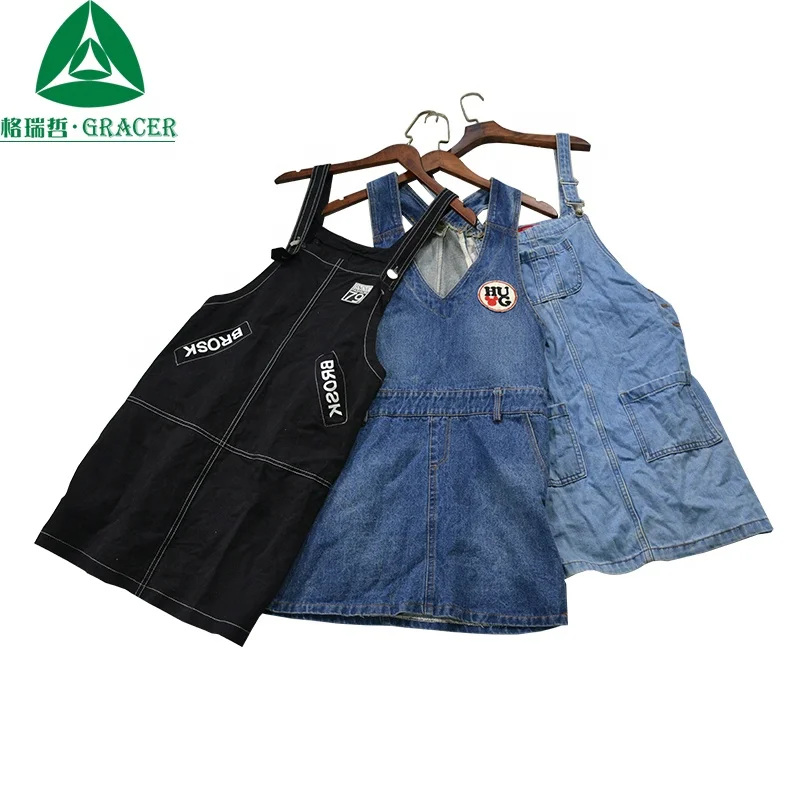 Girls Suspender Skirts Used Clothes Importers In Pakistan Mixed Used Clothing From USA