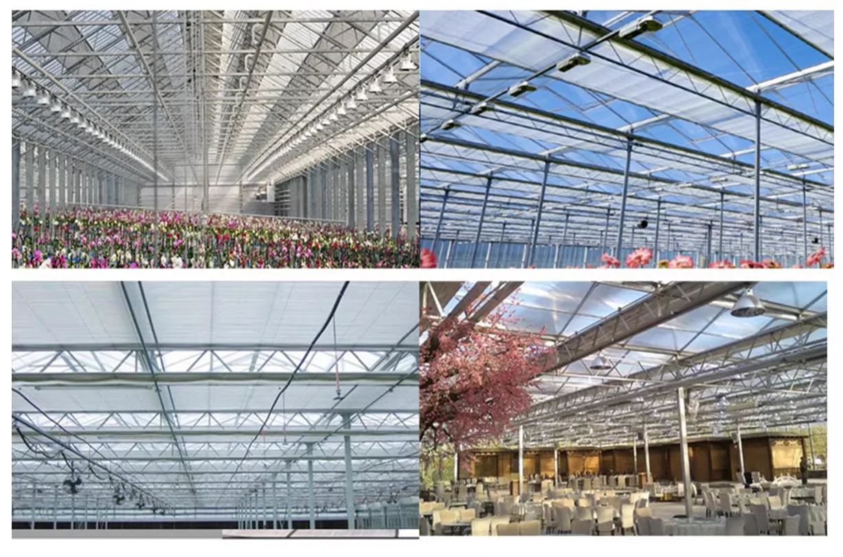 Good price good quality China Factory 50% Agricultural Aluminum Shade Mesh Greenhouse Locking Temperature Aluminum Foil Mesh