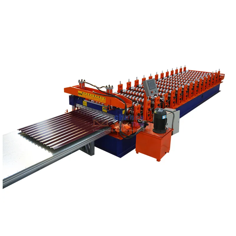 LIMING New design galvanized metal corrugated roll forming machines