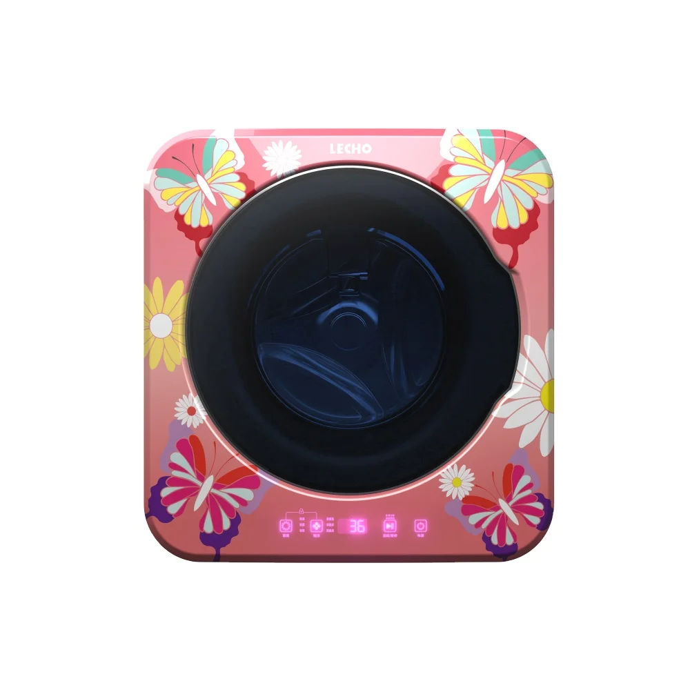 Lecho Mini Wall-Mounted Front Loading Portable Automatic Laundry Washing Machine