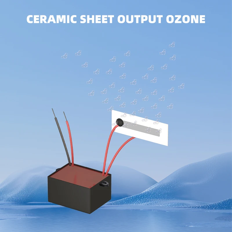ODM OEM TCB-35 50mg 100mg Small Ceramic Plate Air Purifier Parts Ozone Generator for Kitchen Home Use