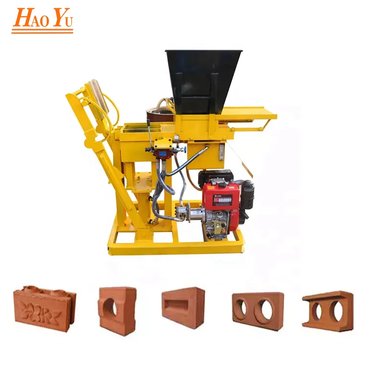 Automatic brick compactor sold in India