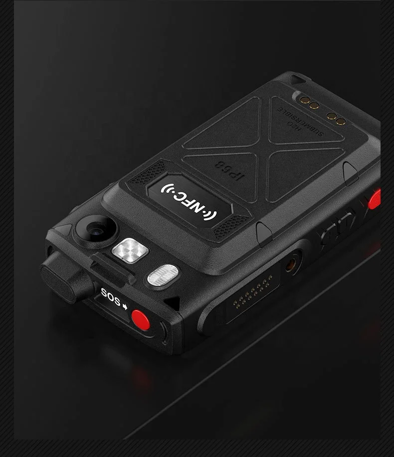 Android smart phone  SOS GPS 4G public network POC intercom recorder mobile phone PTT one-key long range walkie talkie