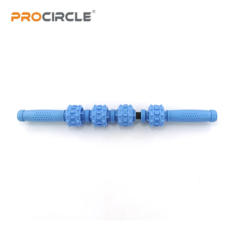 Handheld Muscle Relaxation Bendable Back Neck Massage Roller Stick