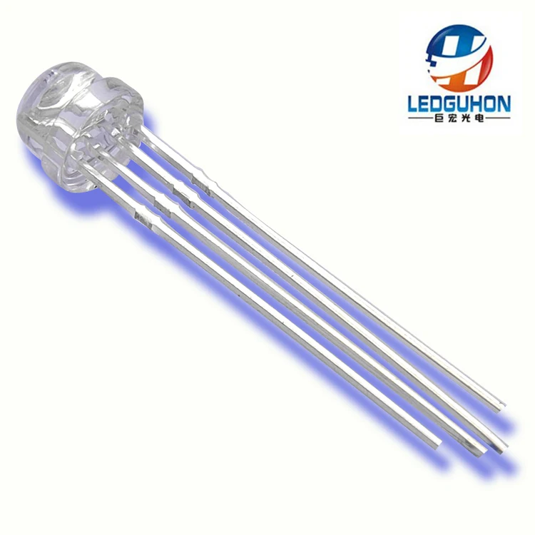 5mm straw hat rgb led for decorative led lights