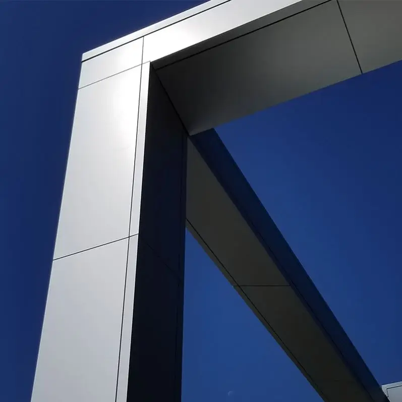 Hot Sale Laser Cut Aluminum Screen Partition Foam Filled Wall Panels