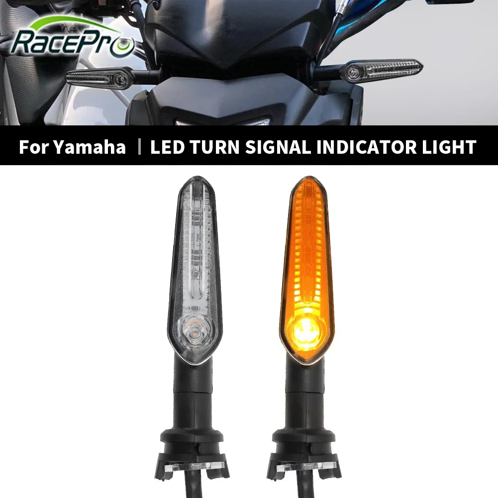 Новый передний указатель поворота для мотоцикла RACEPRO, сигнальные лампы поворота для YAMAHA MT07 MT03 MT09 Tracer XSR 700