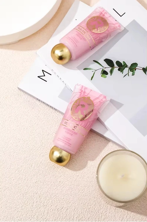OEM Private Label Rolanjona Double Layers Ceramide Peptide Hand Cream Softening Natural Extracts Fragrance Hand Care Moisturizer