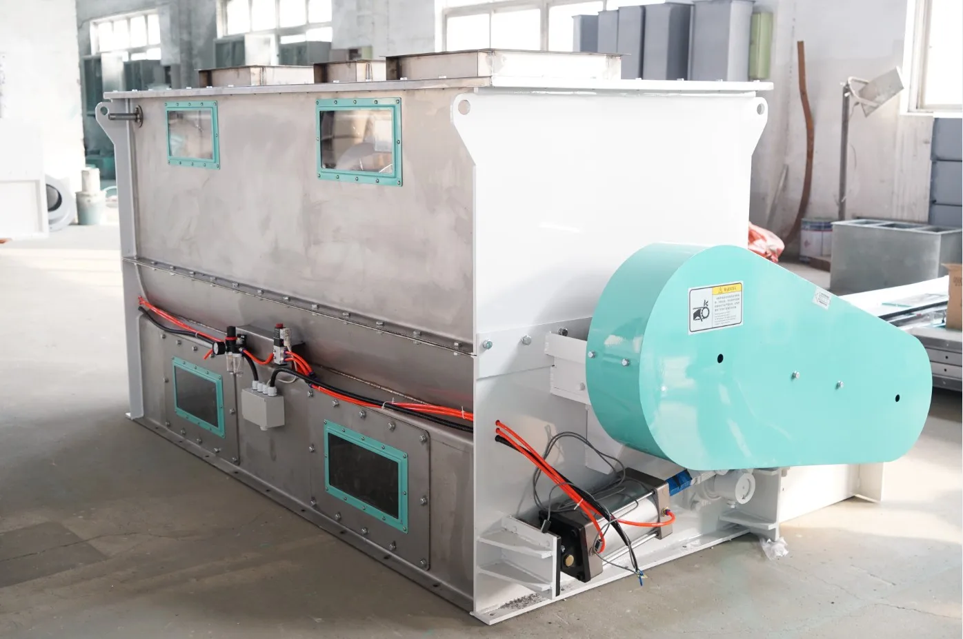 SLHY Series Single Shaft Ribbon Mixer Machine