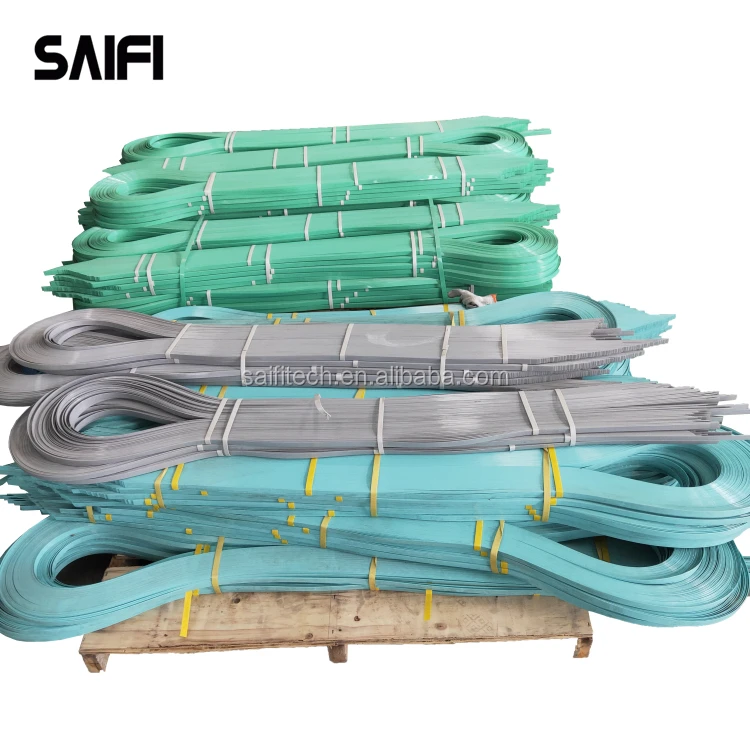 Индивидуальная длина, цветной Гладкий ремешок с пряжкой, ПЭТ ремешок для упаковки хлопковых тюков