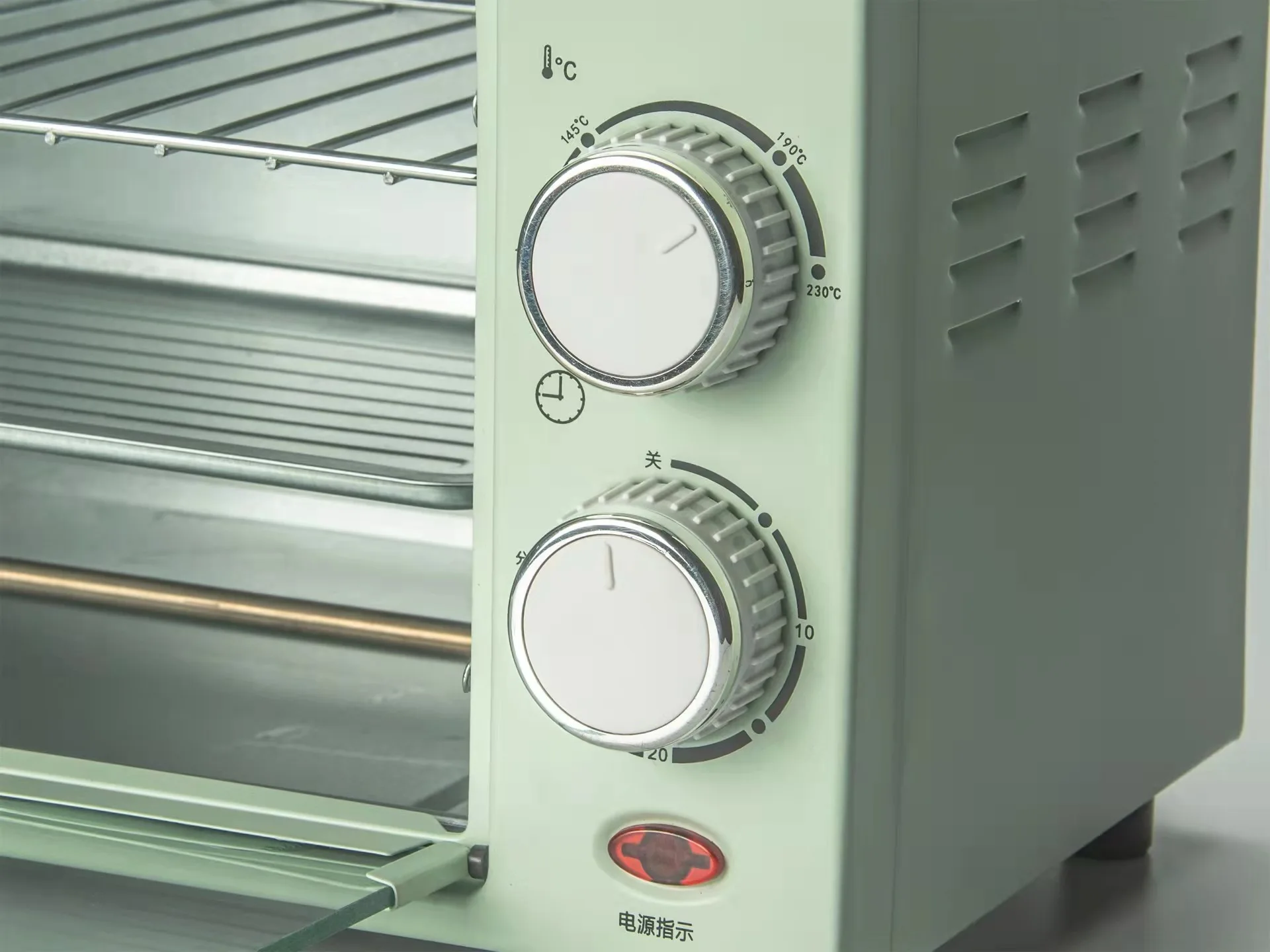 12L Kitchen appliance portable electric oven with two hot plate for