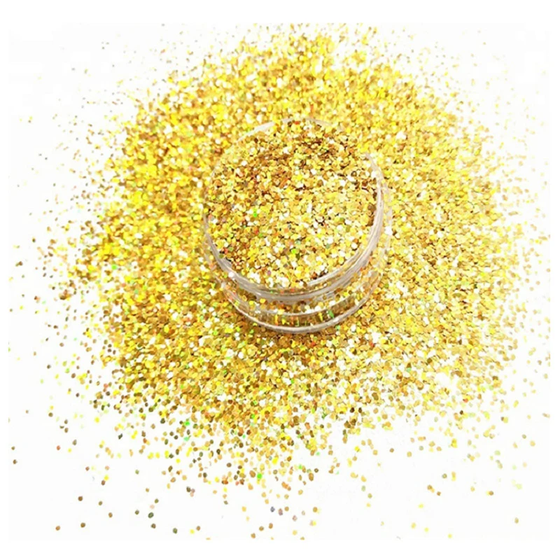 
China Wholesale Glitter DIY glitter shaker christmas polyester bulk glitter 1 kg for solvent paint 