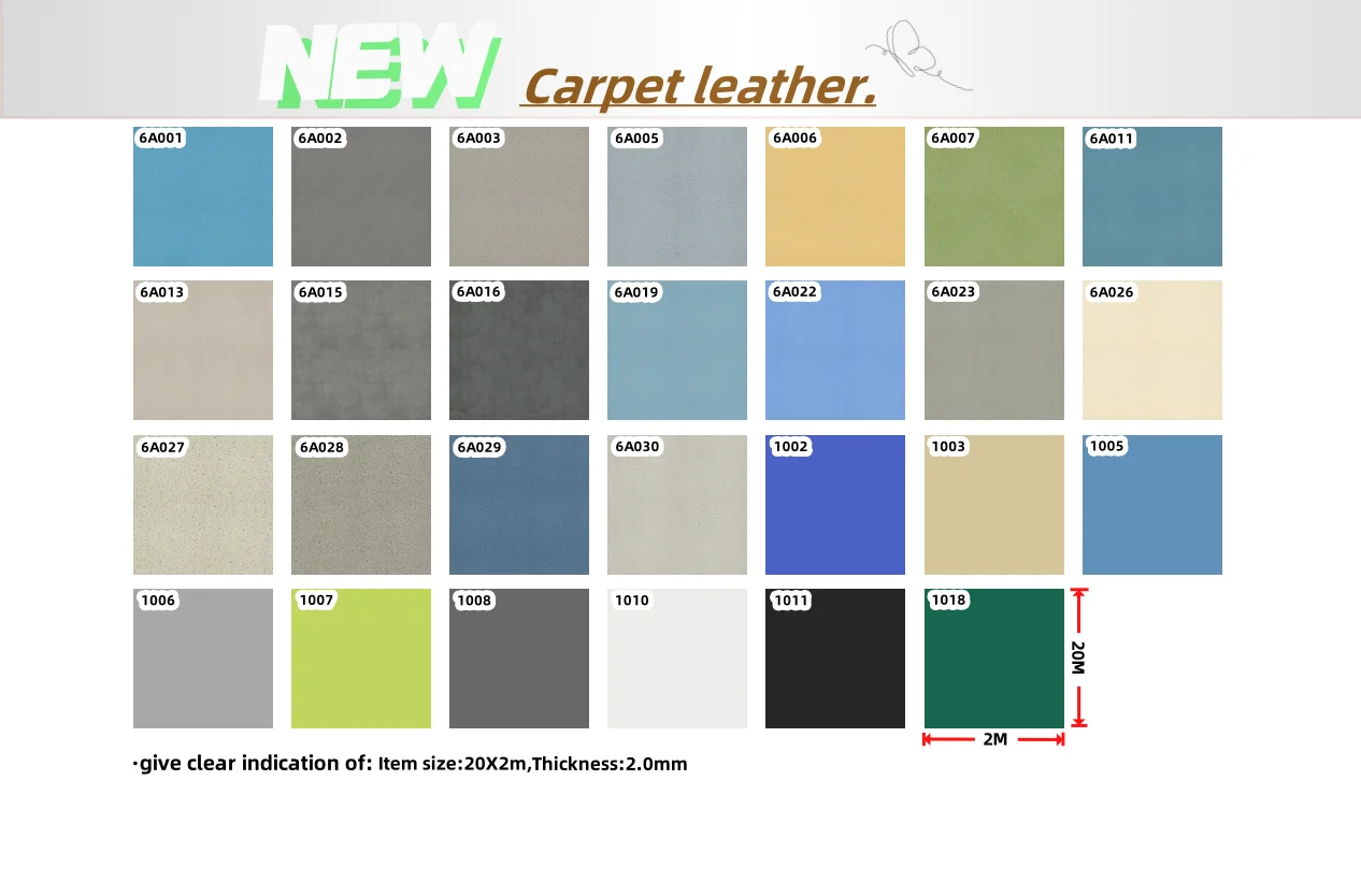 Plastic Floor Covering PVC luxury Vinyl Flooring Sheet Carpet Mat Clear pattern Stickers