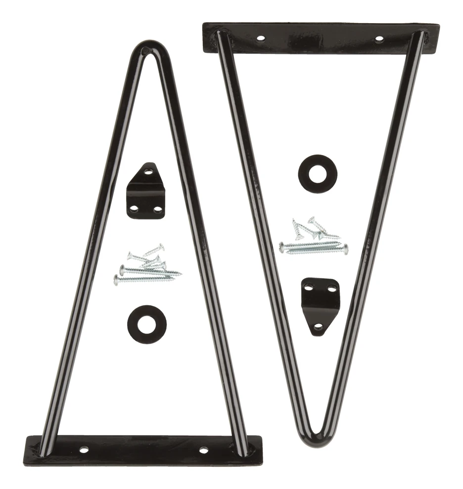 Custom  stamping and bending processing Stainless steel Solid Steel Heavy Duty Floating Shelf Brackets Blind Shelf Supports