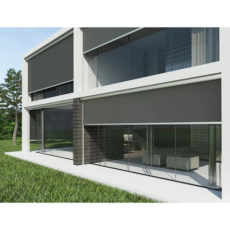 Factory remote control electric manual roller shutter door roller-shutter-doors-thailand aluminum roller shutter doors supplier