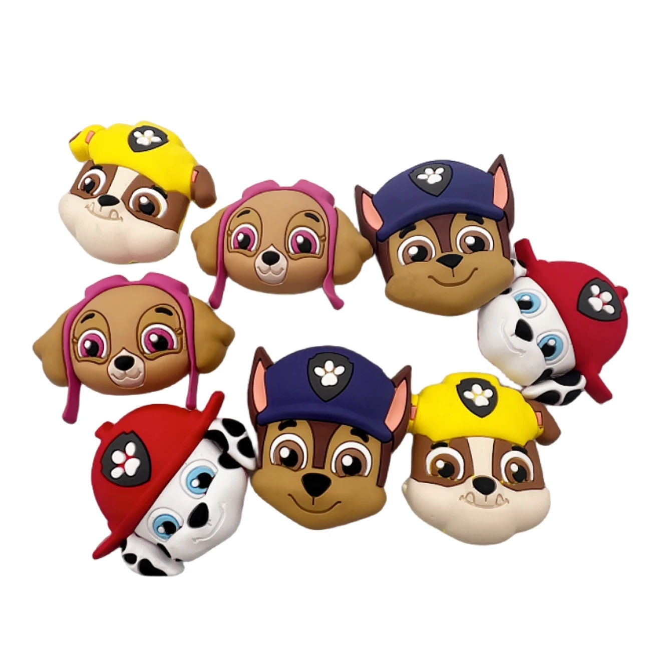 2023 Cartoon Animation Wang Wang Team Customized Shoe Accessories Garden Shoe Decoration Charm Crocodile Shoe Buckle