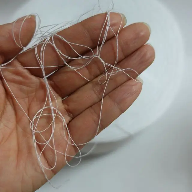 Recycled Cotton Socks Blended Yarn Polyester Thread  For Knitting