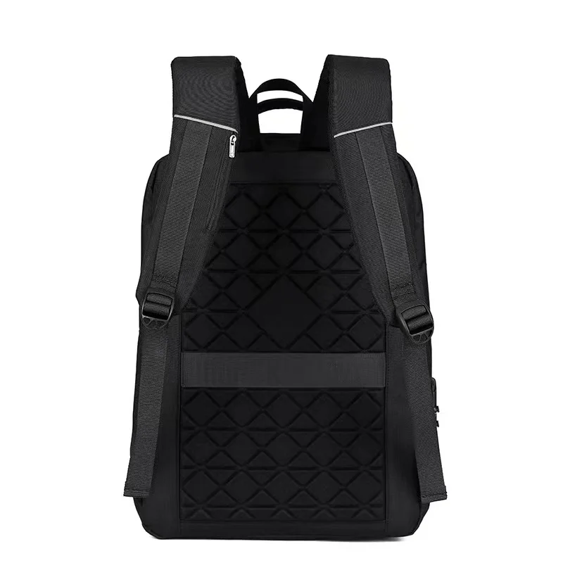 anti theft waterproof men backpack for laptop with usb charging port durable travel college school computer bag for men women