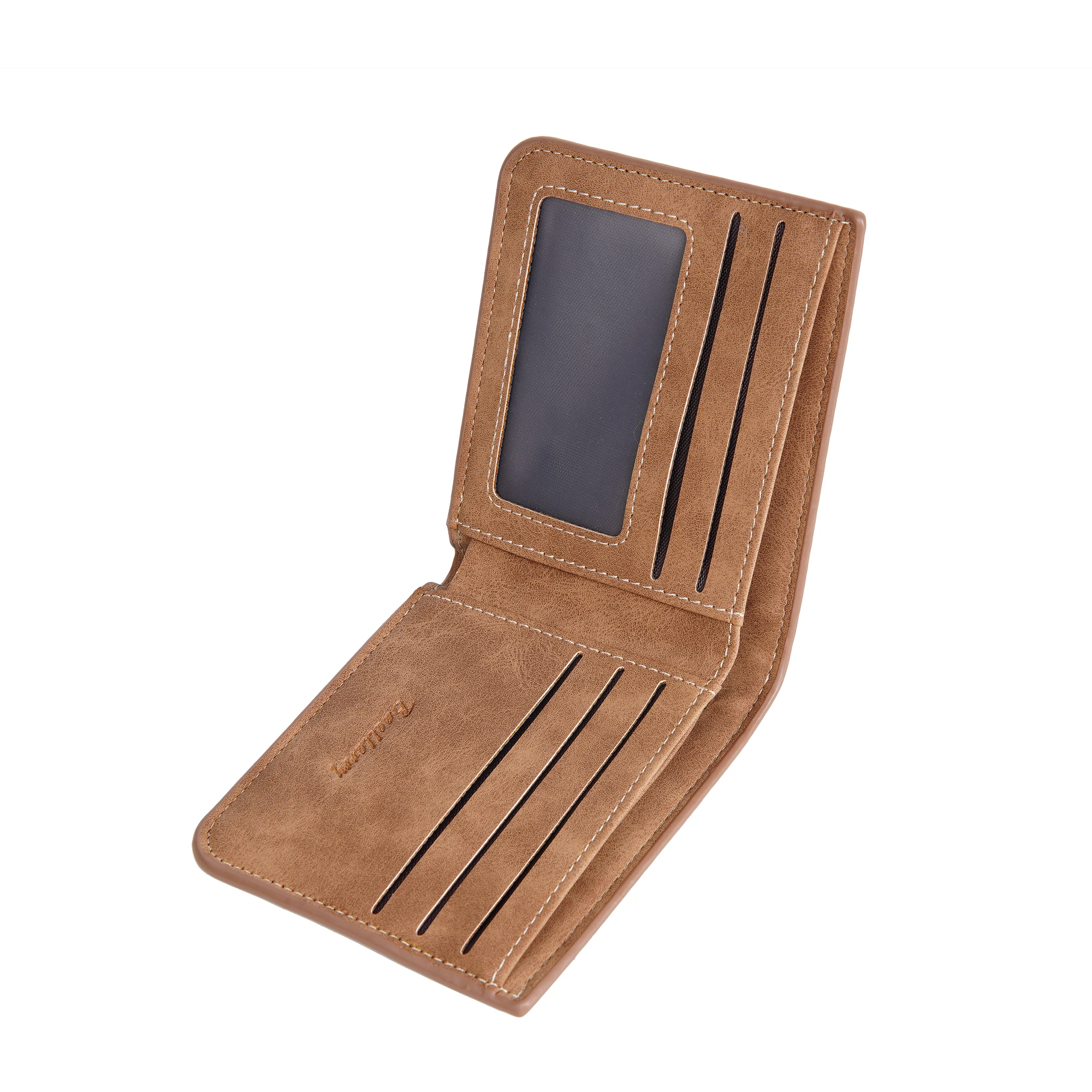 2024 New Nubuck PU Leather,Simple and Thin Cross Wallet For Men,Male Cheap Retro Casual Short Card holder Case,Coin Purse