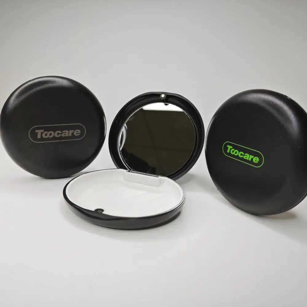 Portable Plastic Dental Care Retainer and Mouth Guard Case in Box Shape for Home Use