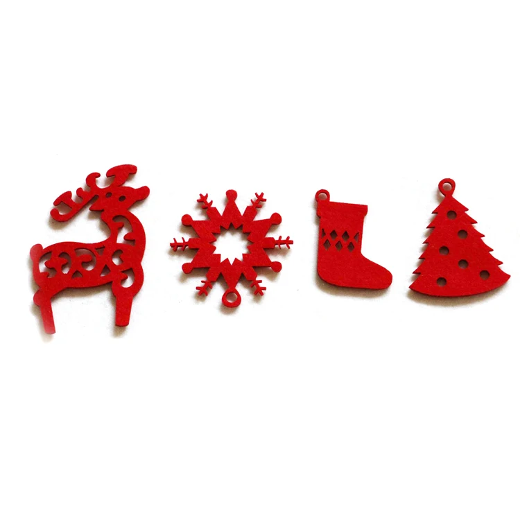 Оптовая продажа, фетровые украшения в форме вырезов для художественных украшений