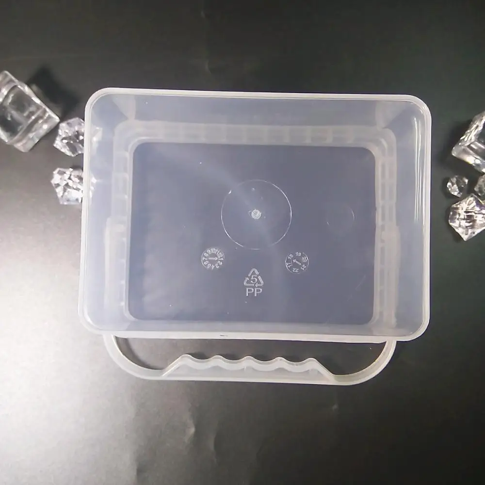 
Stocked Good Quality Tamper Evident Black Plastic Square Paint Buckets With Lids And Handle Pail 