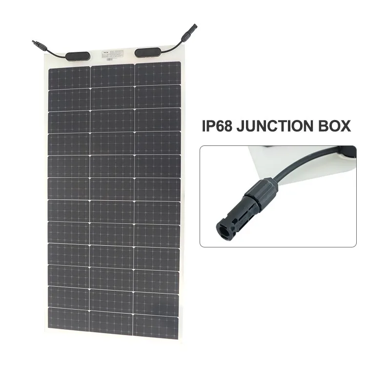 Lightweight 80W 120W 240W 300W 320W 500W CIGS Solar Thin Film Flexible Solar Panel