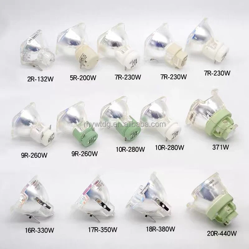 Inexpensive 200W 230W 260W 330W 350W  Stage Light 7R 10R  15R Beam Moving Head Light Bulb