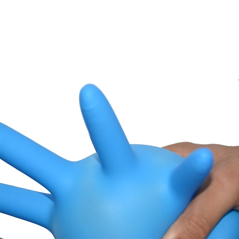 Working gloves nitrile powder free examination gloves