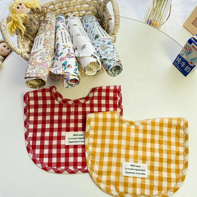 Snoozzz 2021 saliva towel cotton baby bibs for kids