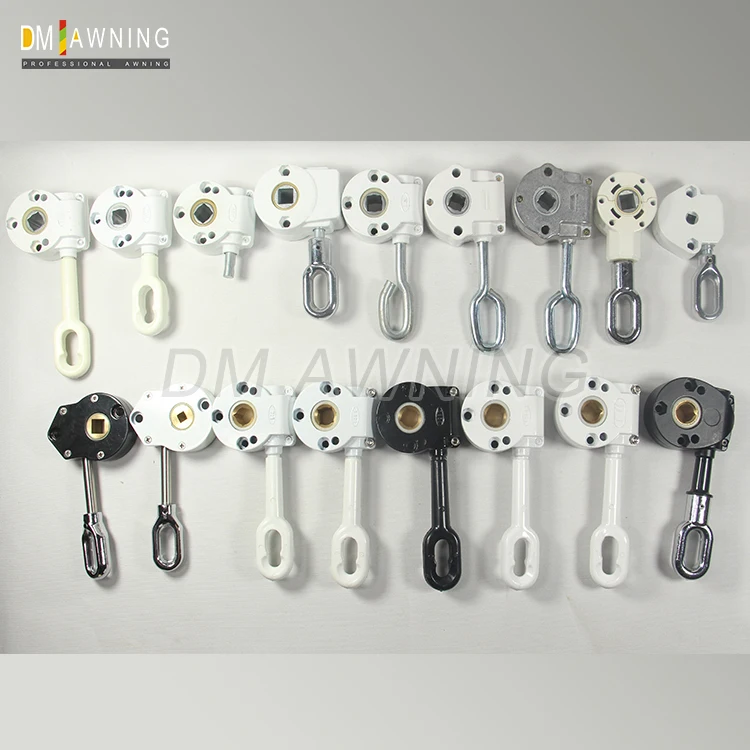 Wholesale aluminum awning parts manual retractable awning 1:7,1:11,1:13,1:16 gear box