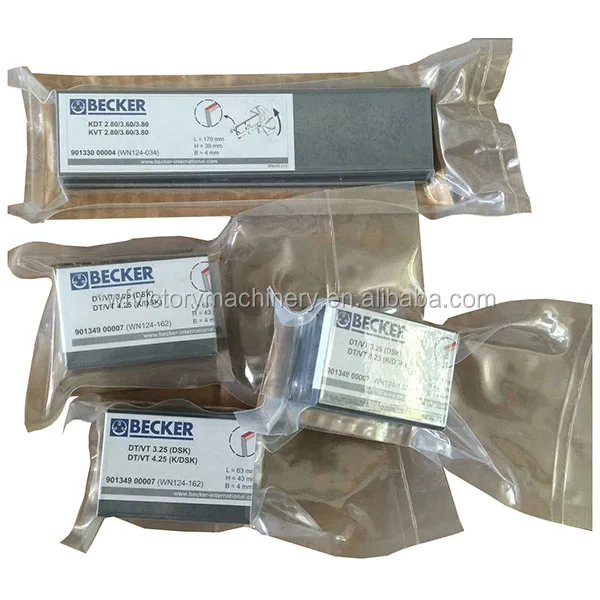 Becker углеродная лопатка 90136701000 TLF250/360 WN124-196 355*65*5