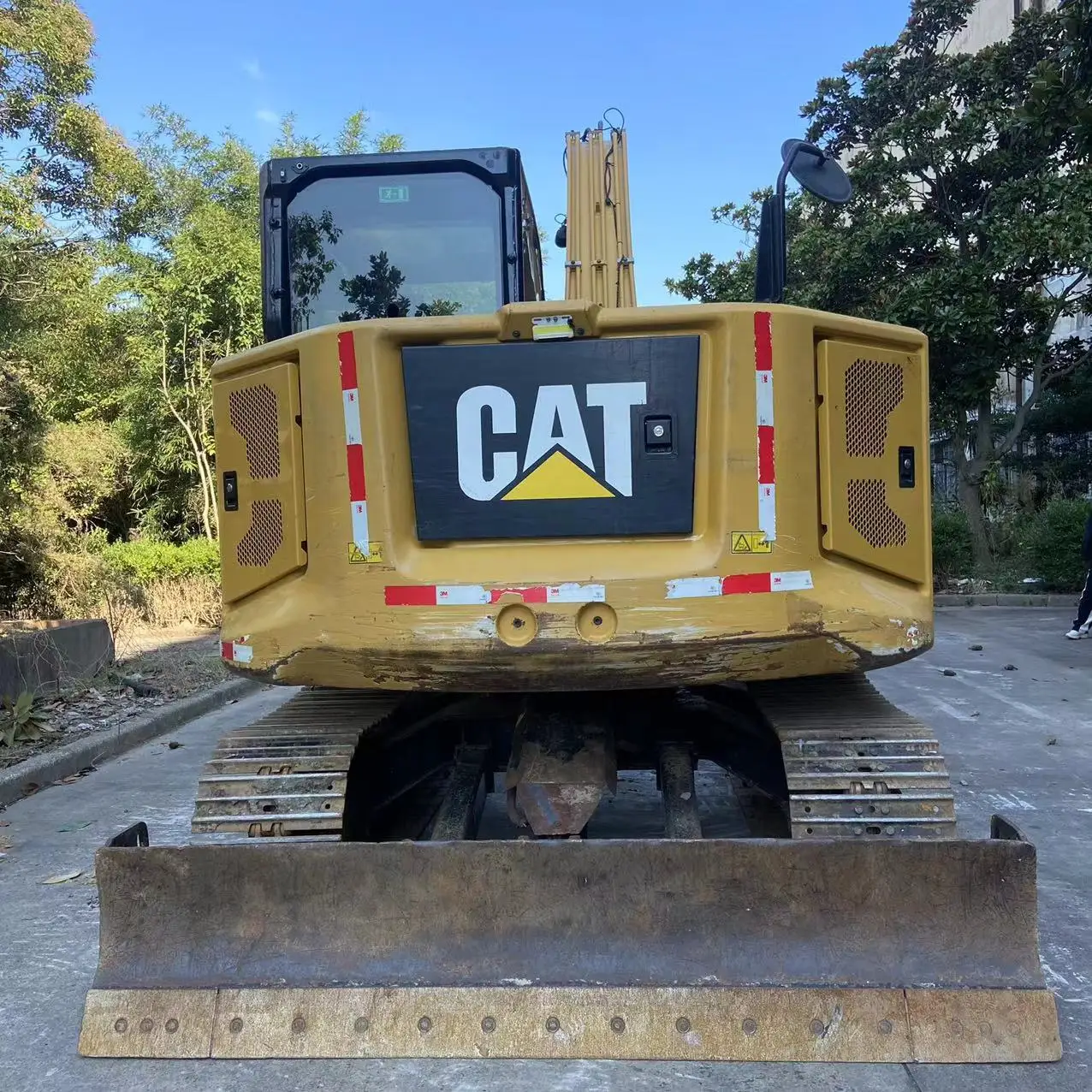 used good condition cat 307.5 excavator for sale with cheap price in shanghai