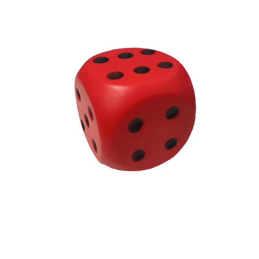 Pu Foam Exercise Dice Custom Logo Dice Anti Stress Game Cube Fitness Dice Custom Decompressionf toys