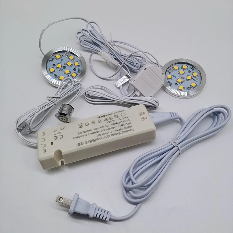 Manufacturer Direct Selling Cabinet LED Lighting, Furnituredecorative Lighting, 12V Cob 2W remote control LED lighting