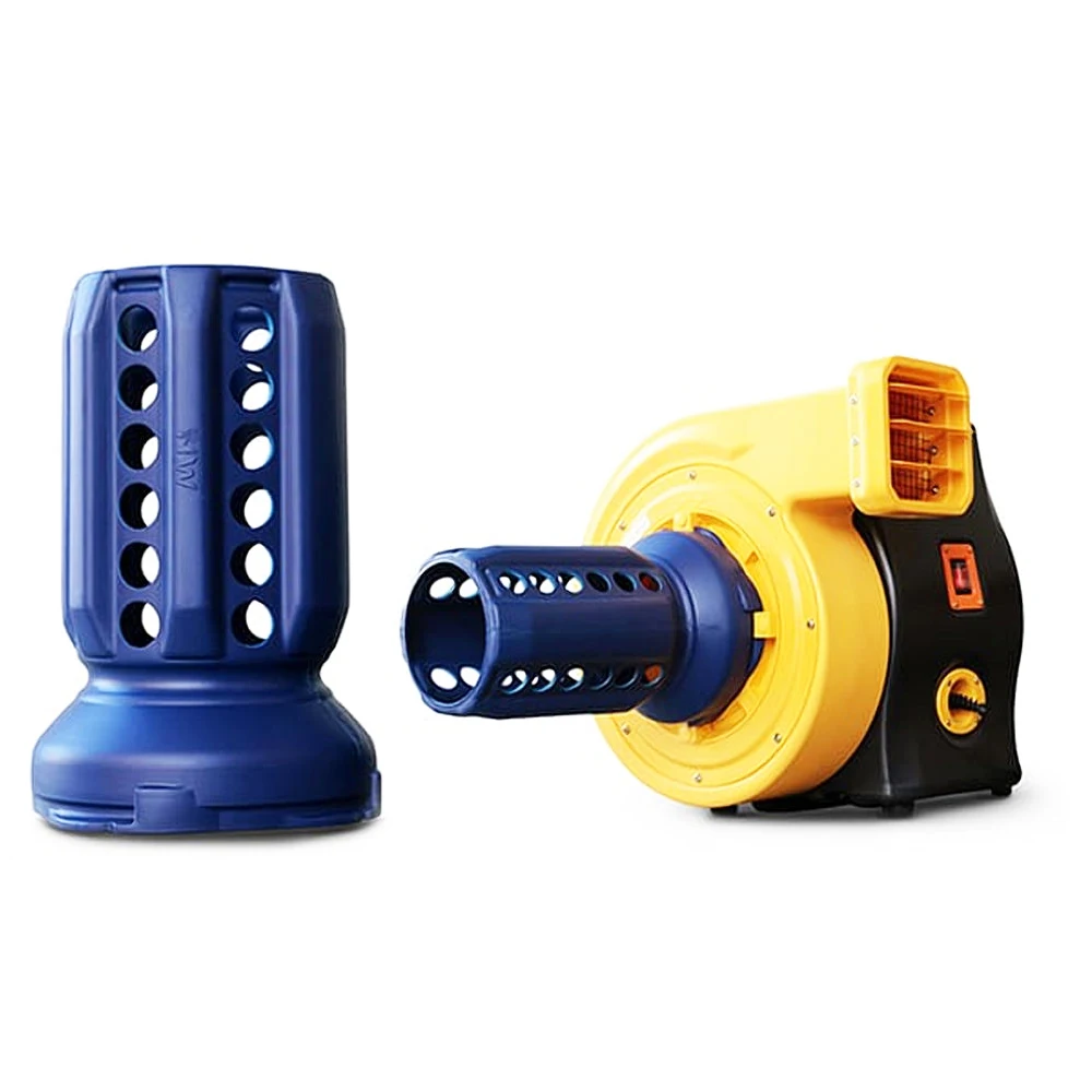 Premium Air Blower with Deflator for Inflatable Bouncers Efficient Blue Blower Parts Included