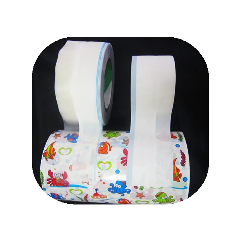 Disposable PP side tapes Adhesive tape of  adult diaper making raw materials