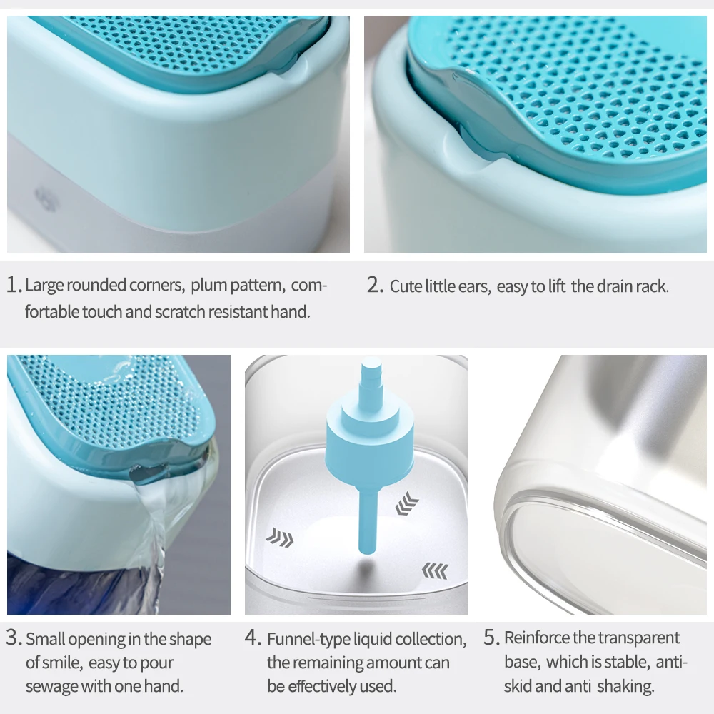 dish brush cleaning dispenser soap detergent max soap dispenser and sponge holder