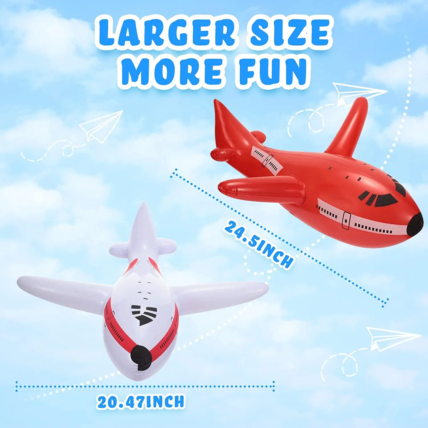 Airplanes Aircraft I Inflated Toys for Kids inflatable small  toy airplane