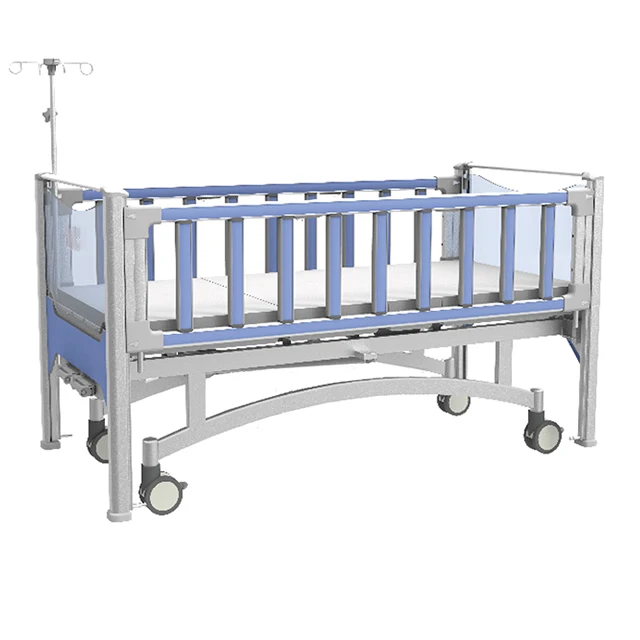 JDCET283B Hospital 2 Crank Manual Children Medical Bed