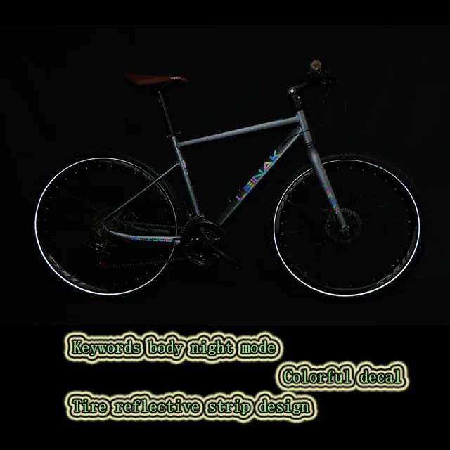 Factory wholesale 700C Alloy  Hybrid Road Bicycle Full of Shimano Transmission System Cycles  Gravel Bike For Adult