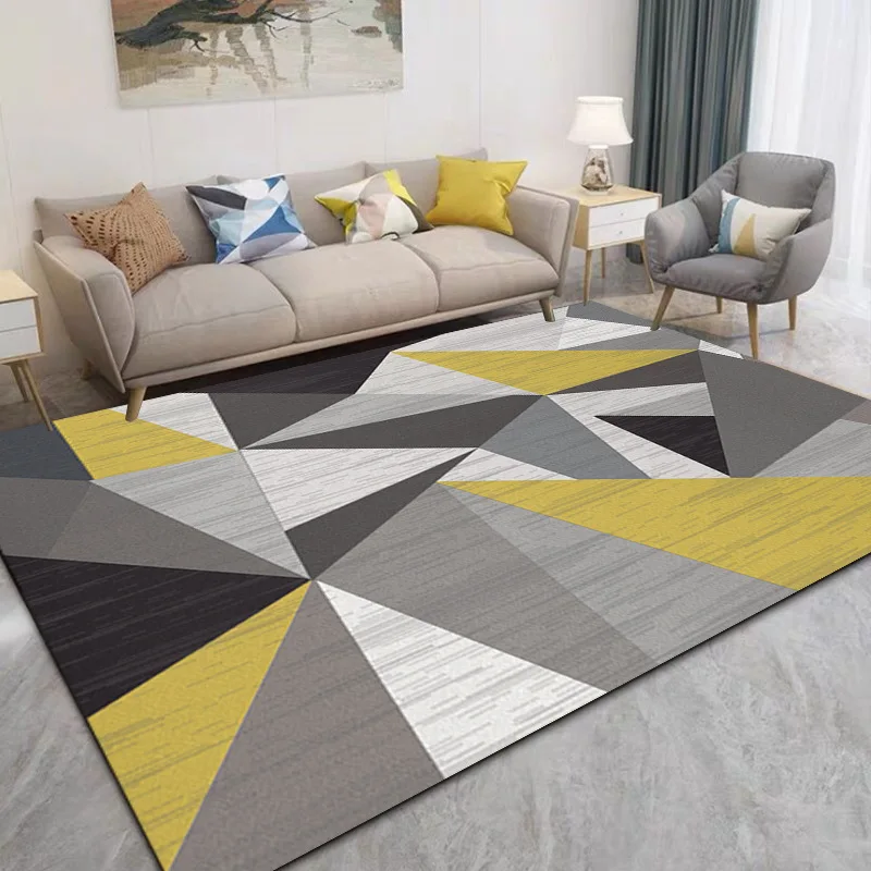 Противоскользящий бархатный ковер с подкладкой, ковер с американским узором, поставщики 3d ковровых покрытий для гостиной, Противоскользящие коврики