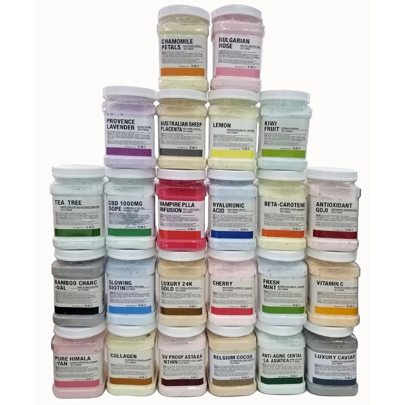 650g Skin Moisture Whitening Skincare Powder Jelly Mask Powder Peel Off Facial Hydro Face Jelly Mask