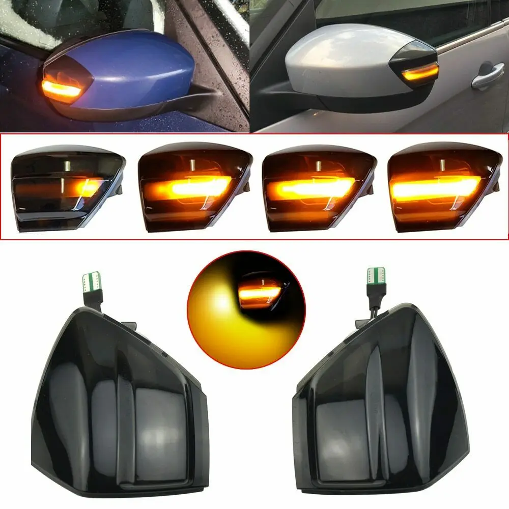 ТАВ автомобильные аксессуары LED Динамический указатель поворота крыло зеркало индикаторная лампочка лампа для S-Max 2007-2014 Kuga C394 08-2012